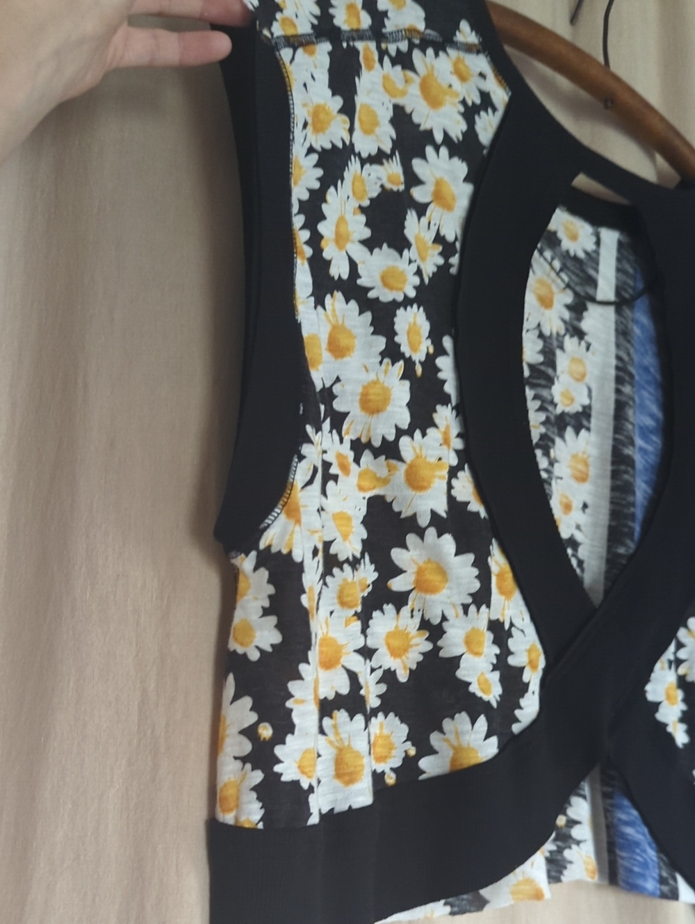 NWOT FP Movement My Time Tee Daisy Stripe Free People Top - Picture 7 of 8
